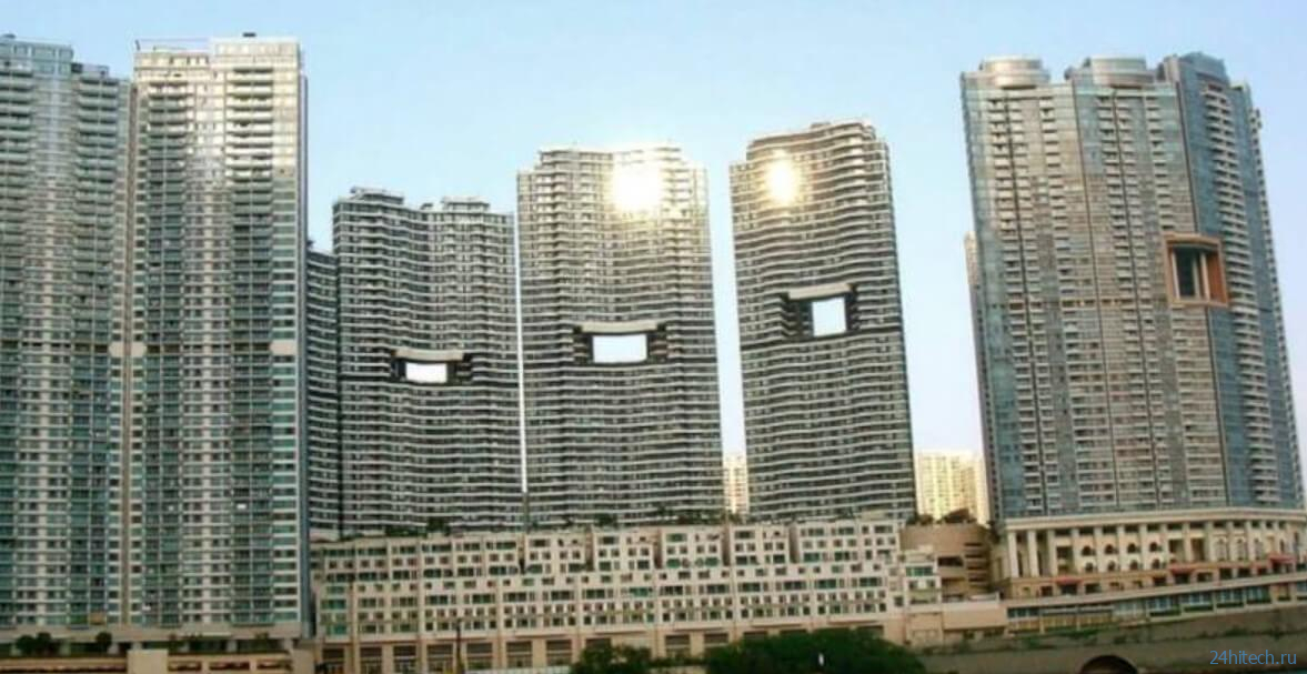 Почему в Гонконге строят дома с «дырой» посередине