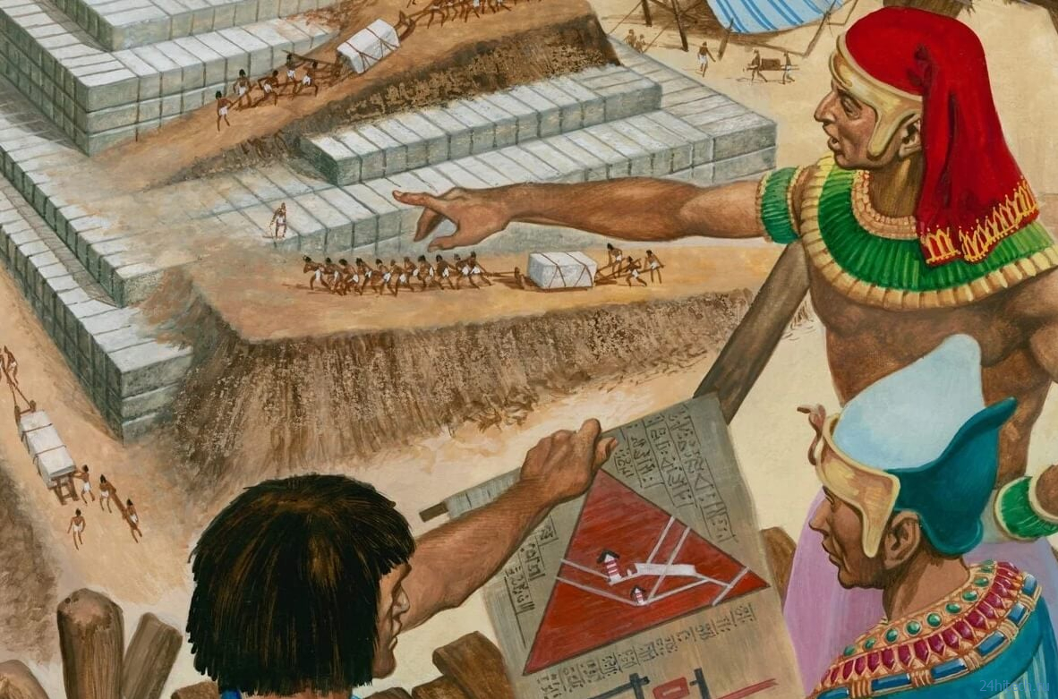 В пирамиде Хеопса найден секретный проход, в который никто не заходил 4500 лет
