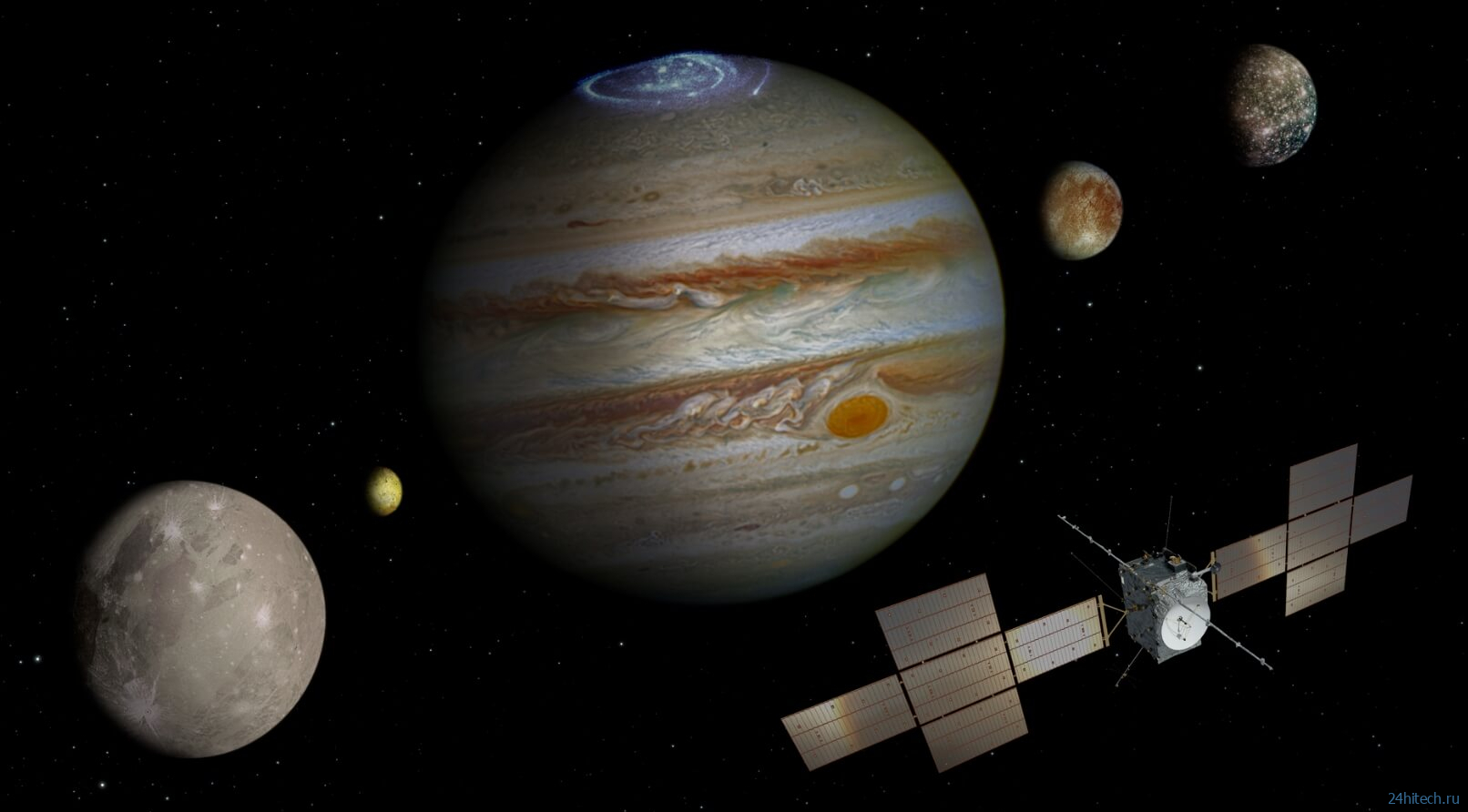 В космос запустили аппарат JUICE для поиска жизни на спутниках Юпитера