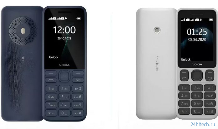 Nokia выпустила несколько новых кнопочных телефонов
