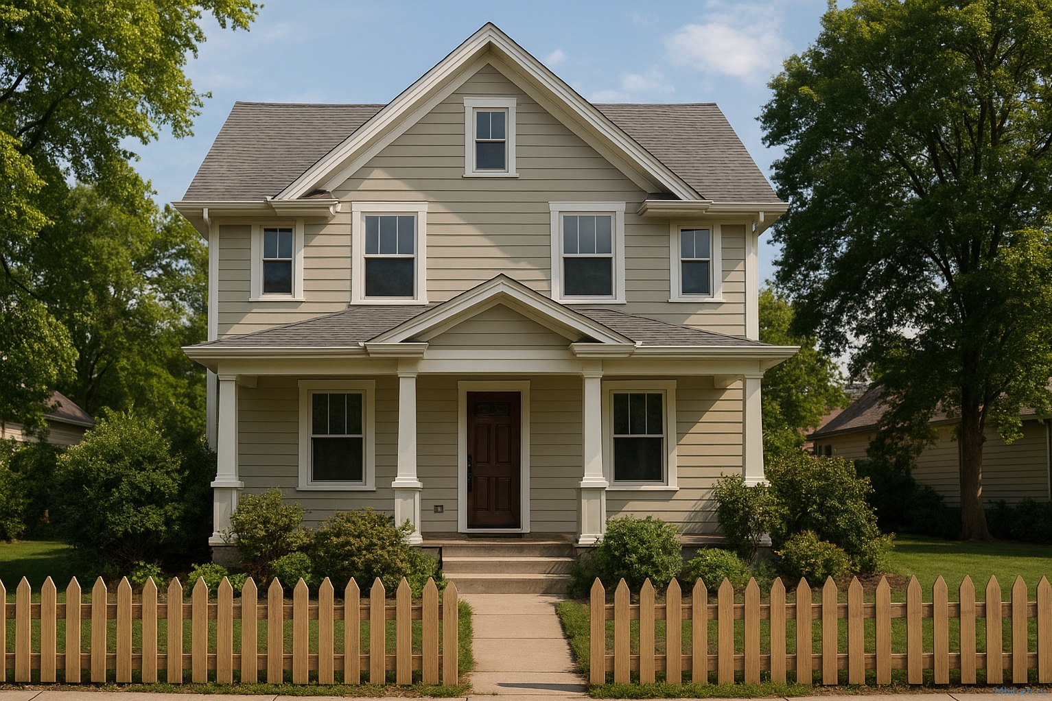 Почему в США запрещены высокие заборы вокруг домов Почему в США запрещены высокие заборы вокруг домов