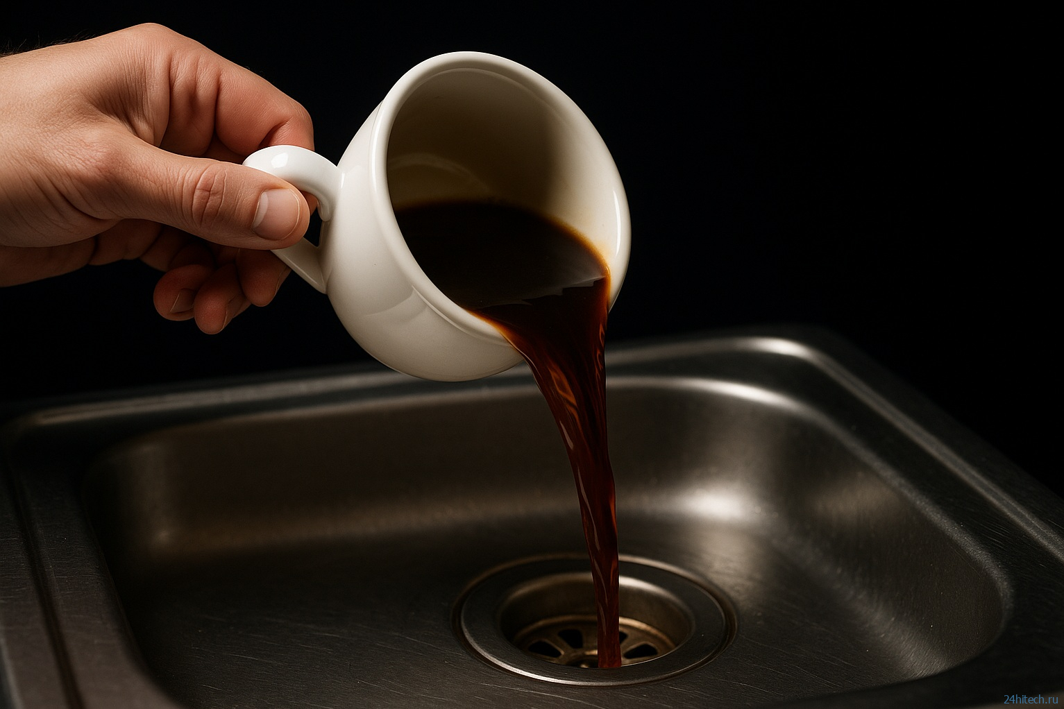 Почему нельзя выливать кофе в канализацию Почему нельзя выливать кофе в канализацию