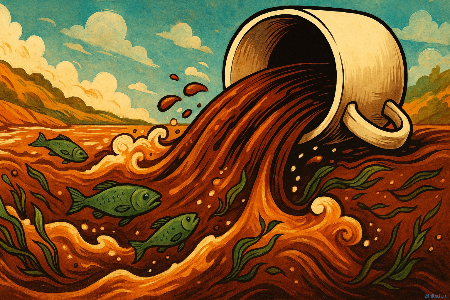 Почему нельзя выливать кофе в канализацию Почему нельзя выливать кофе в канализацию