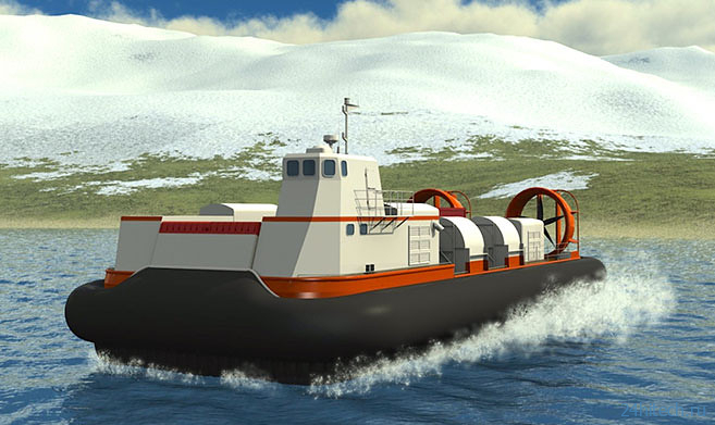 ОСК анонсировала суда высокой проходимости на воздушной подушке ОСК анонсировала суда высокой проходимости на воздушной подушке