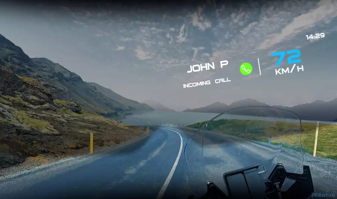 Shoei выпустила первый в мире мотошлем с интегрированной дополненной реальностью Shoei выпустила первый в мире мотошлем с интегрированной дополненной реальностью