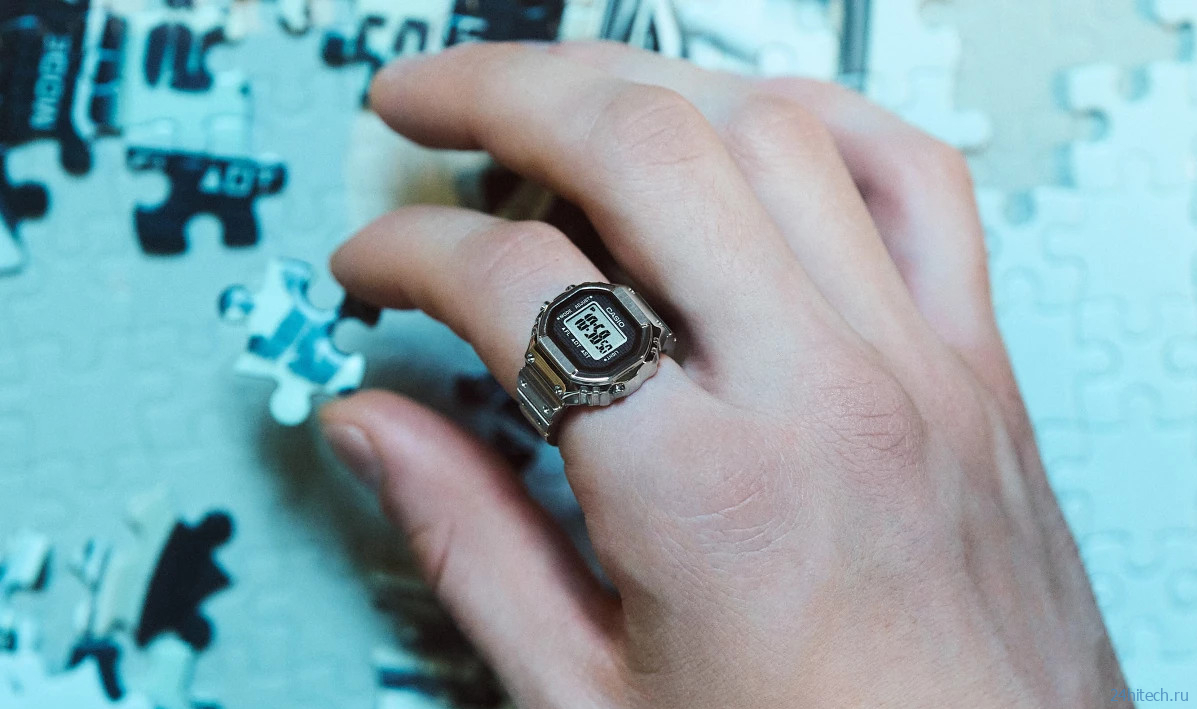 Casio уменьшила защищенные часы G-Shock до размеров стильного кольца Casio уменьшила защищенные часы G-Shock до размеров стильного кольца
