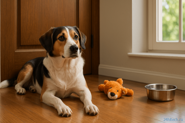 На какое время можно оставить собаку одну? На какое время можно оставить собаку одну?