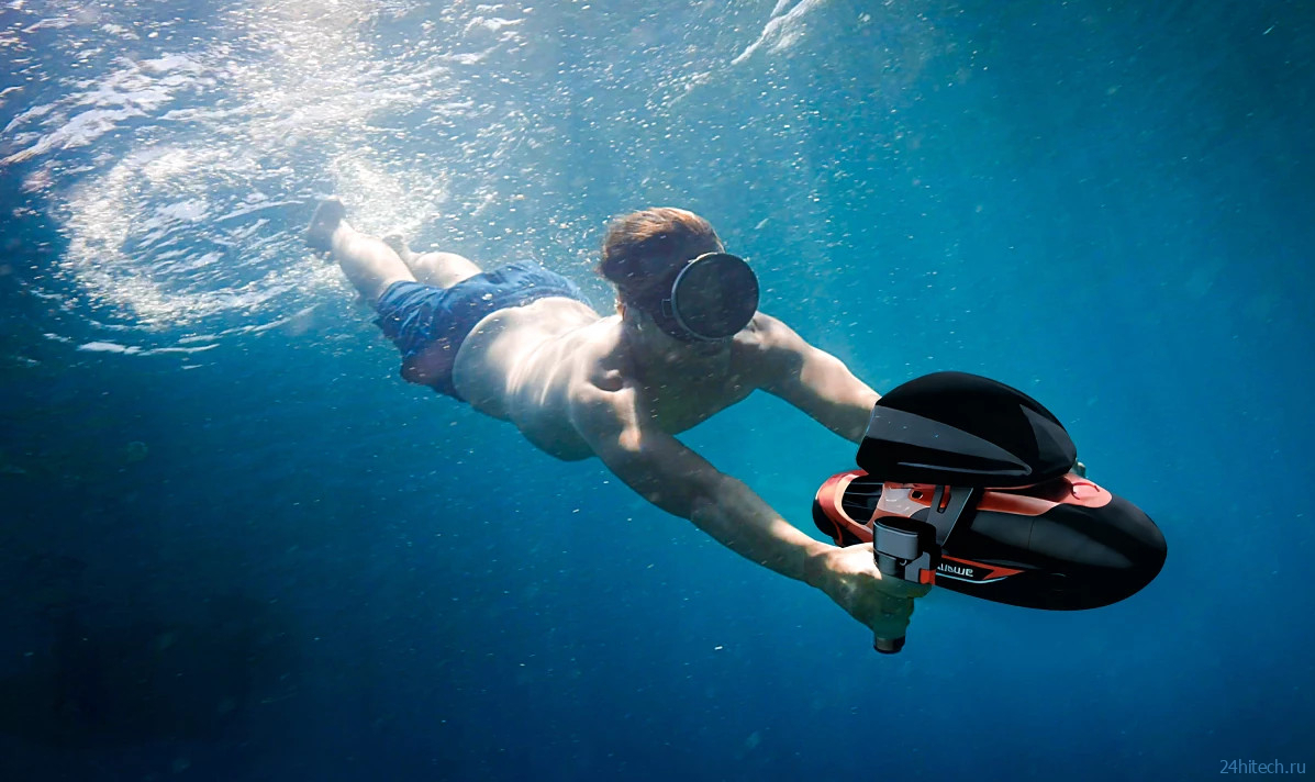 Sublue выпустила один из самых быстрых подводных скутеров в мире Sublue выпустила один из самых быстрых подводных скутеров в мире