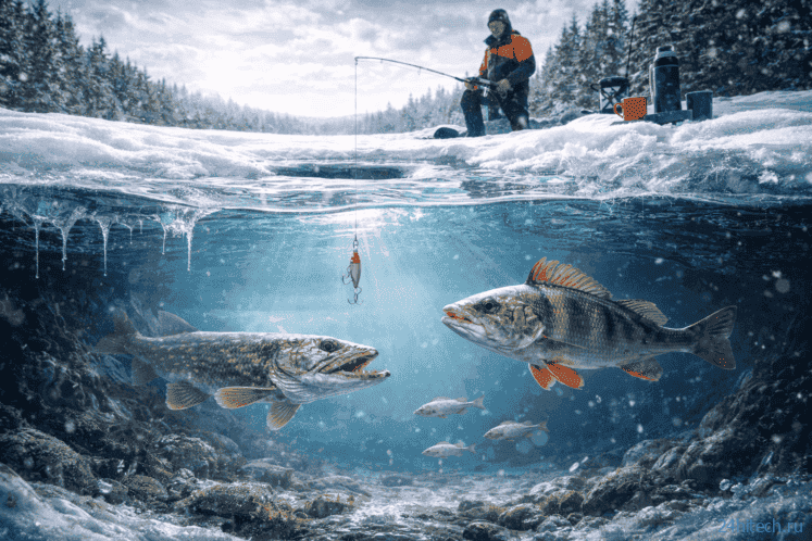 Почему рыбы не мёрзнут зимой подо льдом Почему рыбы не мёрзнут зимой подо льдом