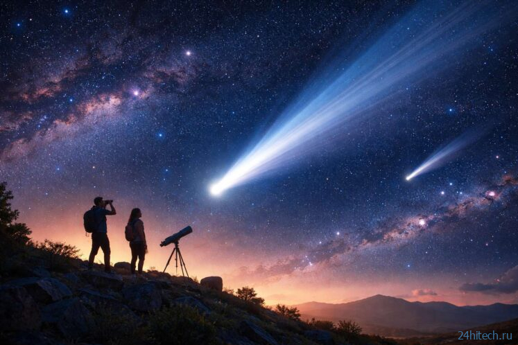 Какие кометы можно увидеть с Земли в 2026 году: даты и условия Какие кометы можно увидеть с Земли в 2026 году: даты и условия