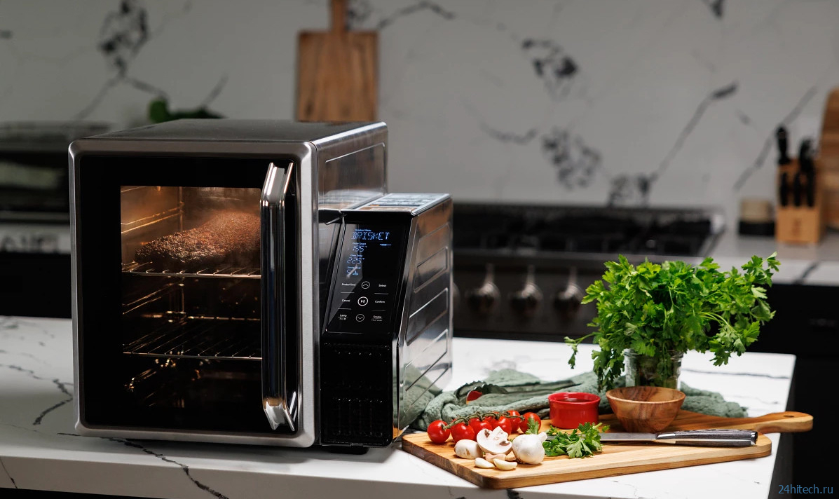 Настольная коптильня SmoqeX позволит готовить мясо на дровах прямо на кухне Настольная коптильня SmoqeX позволит готовить мясо на дровах прямо на кухне