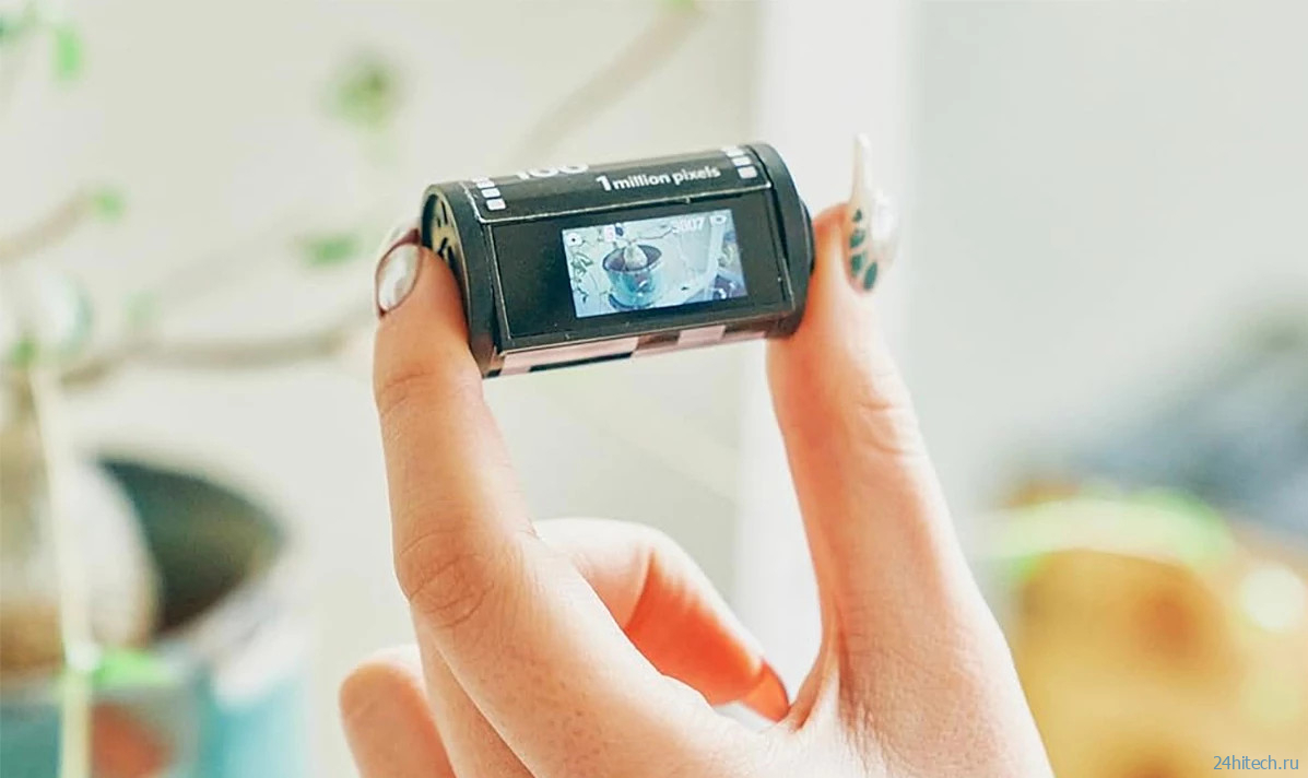 Ностальгическая ретро-камера NeoFilm 100 выглядит как контейнер для фотопленки Ностальгическая ретро-камера NeoFilm 100 выглядит как контейнер для фотопленки