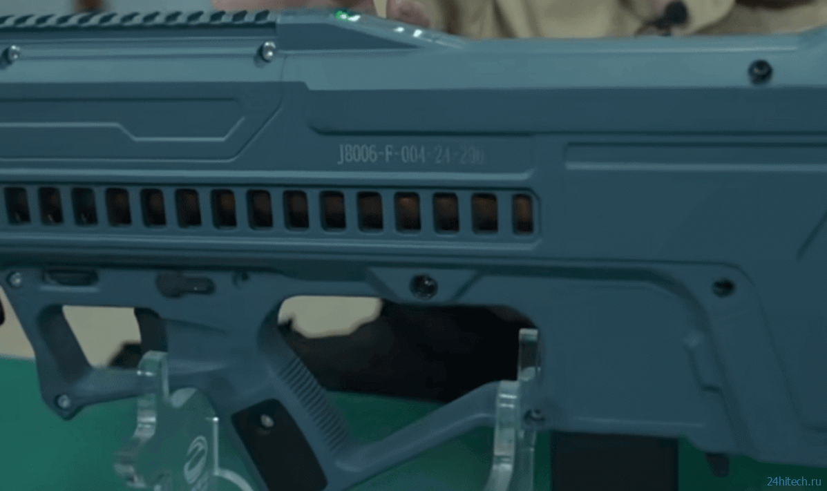 В Китае разработали электрошокер в формате пистолета-пулемета В Китае разработали электрошокер в формате пистолета-пулемета