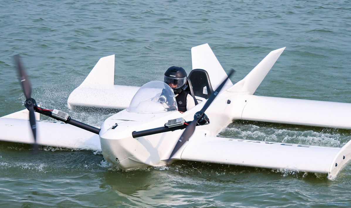 Китайская NAVEE представила экраноплан WaveFly 5X для массового рынка Китайская NAVEE представила экраноплан WaveFly 5X для массового рынка